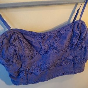 Lace Indigo Bralette
